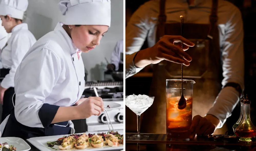 Gastronomía y bartender